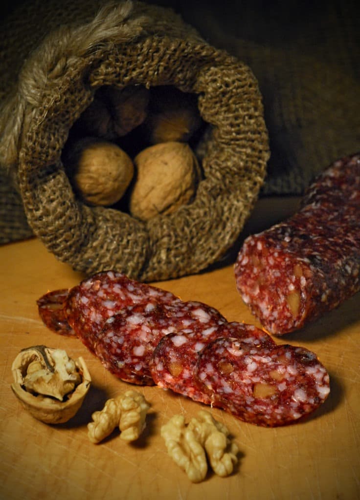 salami aux noix