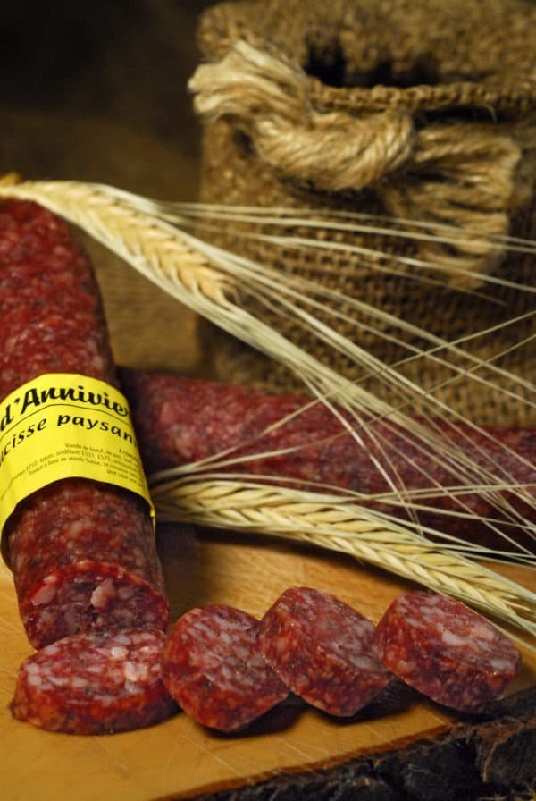 saucisse valais