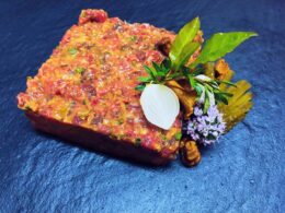 Tartare de boeuf race d'hérens
