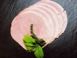 Jambon fumé tranché