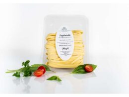 Tagiatelles fraîches au vieux fromage 250gr.