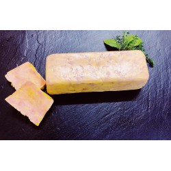 Bloc de terrine de foie gras de canard des Landes