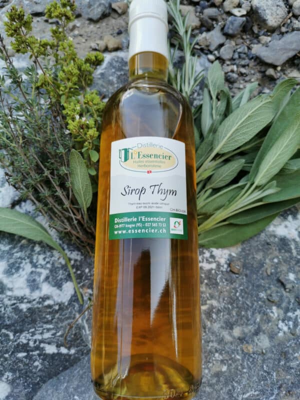 Sirop au thym des alpes