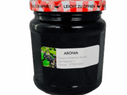 confiture d'aronia suisse