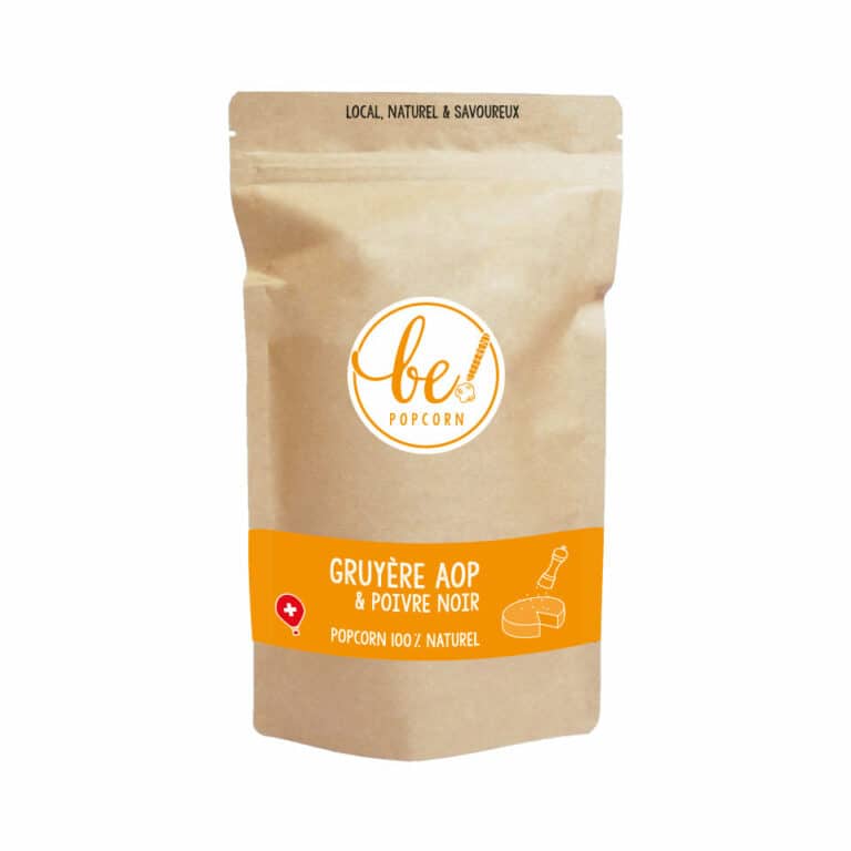 Popcorn Gruyère AOP & Poivre noir