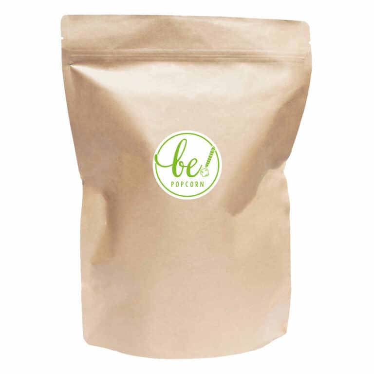 Popcorn Pesto vert maison