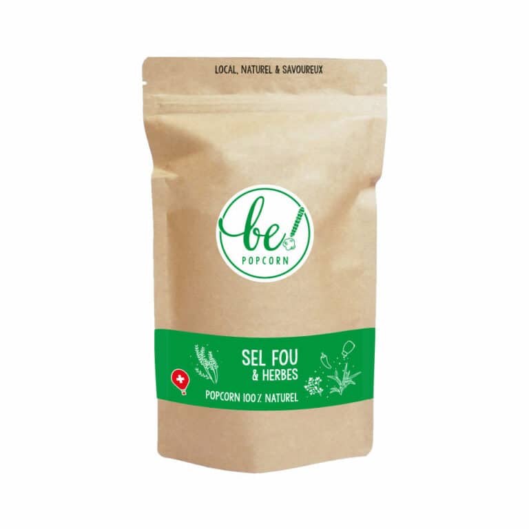 idée apéro été Popcorn Sel fou & Herbes