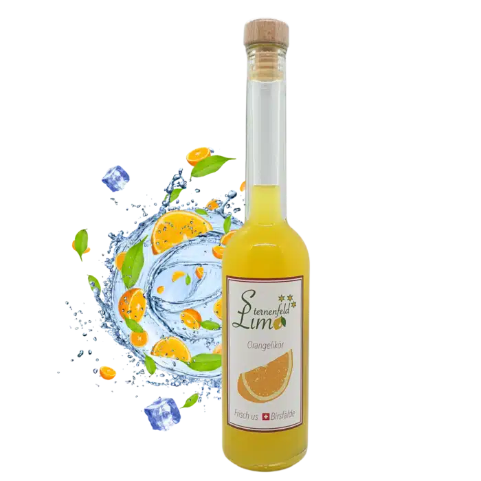 Liqueur d'orange artisanale