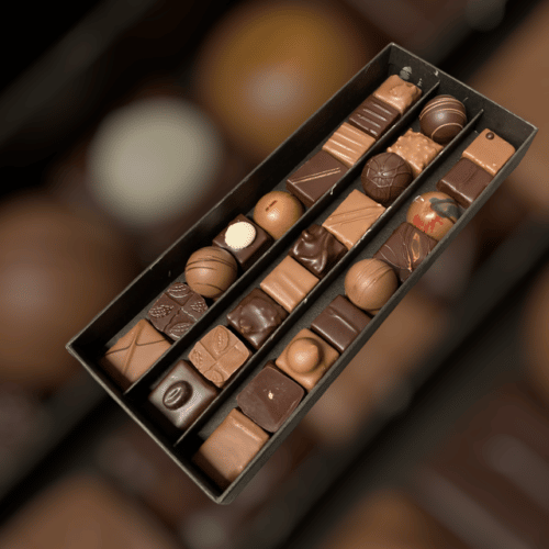 Boîte de 25 chocolats Chocolat swiss