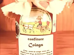 Confiture Coings