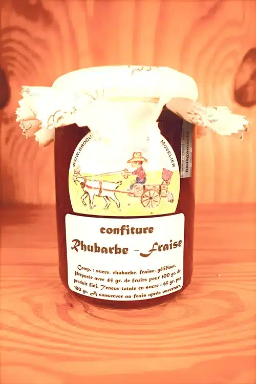 Confiture Fraises - Rhubarbe