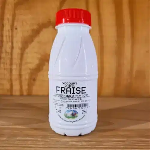 Yogourt drink fraise