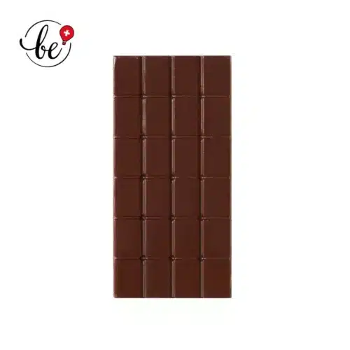 Chocolat noir, framboise et éclats de popcorn