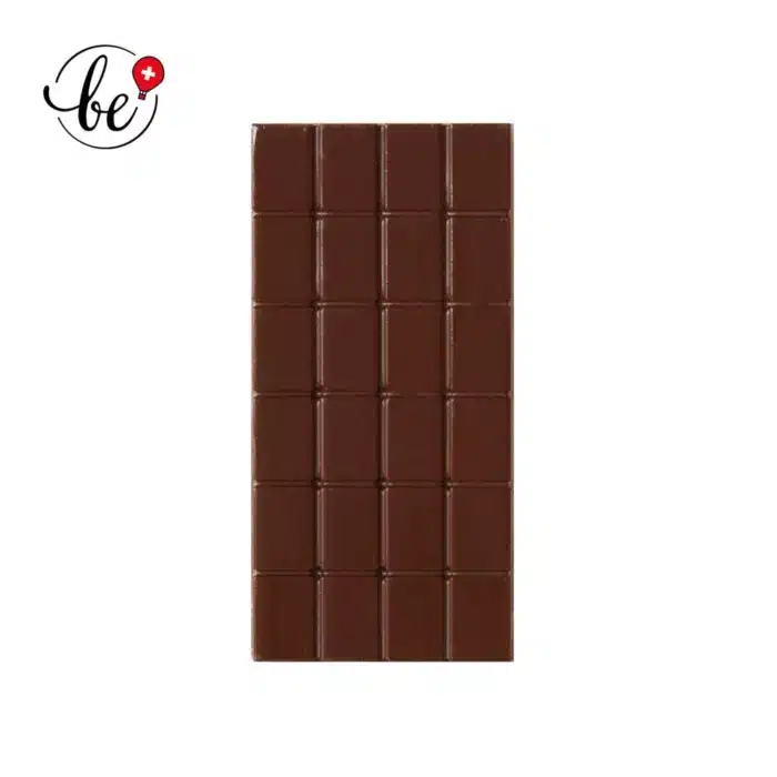 Chocolat noir, framboise et éclats de popcorn