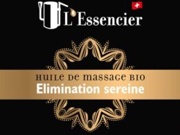 Huile de massage aux huiles essentielles
