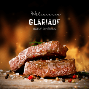 Steak de glariade “Race d’Hérens” 