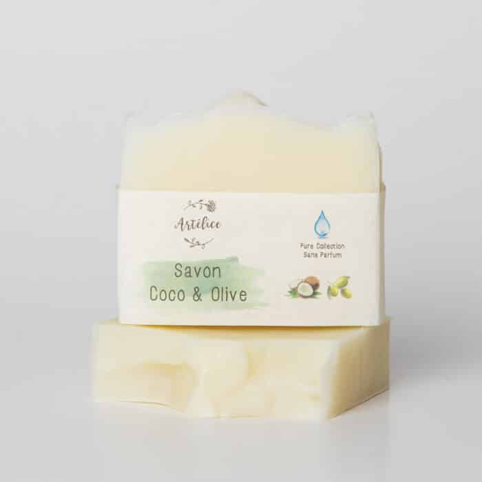 Savon de fabrication artisanale Coco & Olive