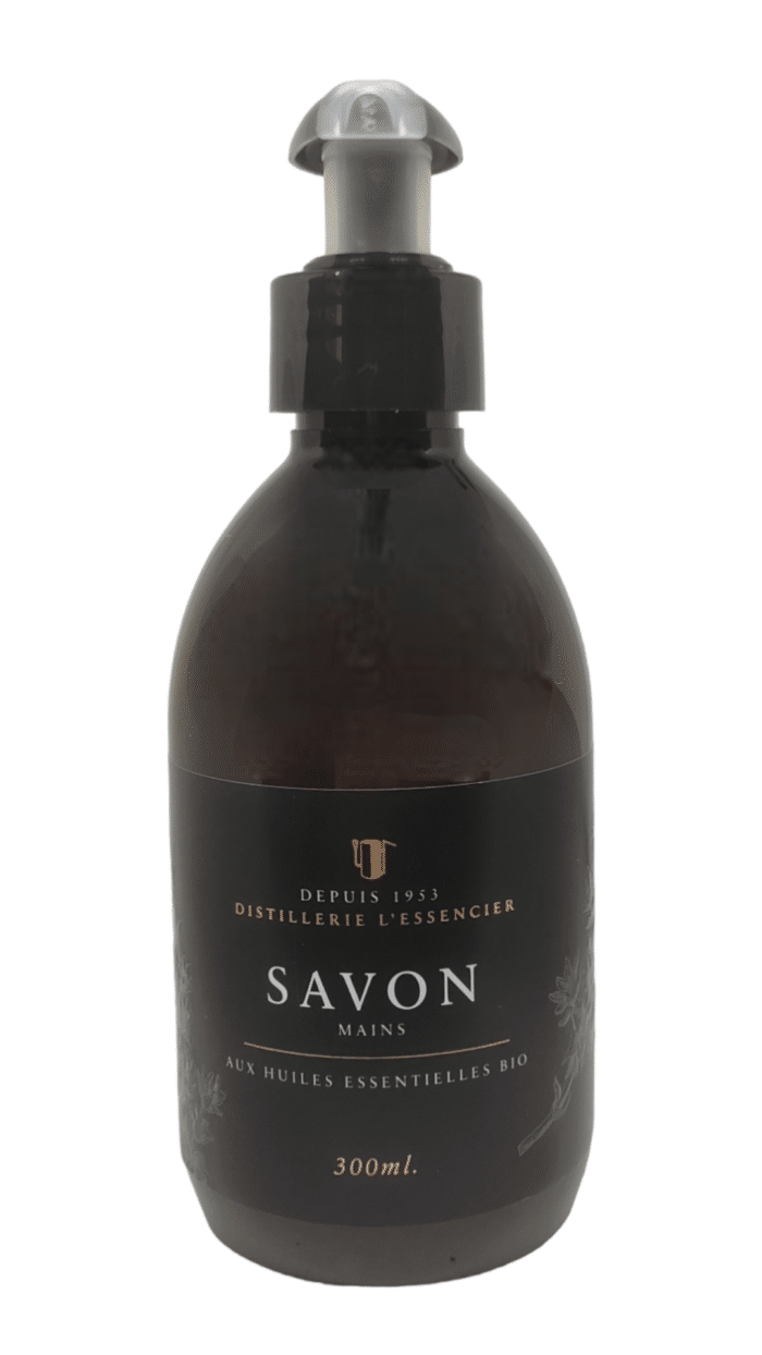 Savon liquide suisse aux Huiles essentielles