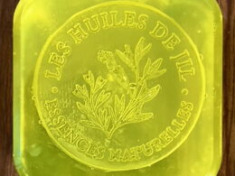 savon à la vanille