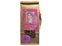 Filtre d'amour - infusion de feuilles de thés blanc et plantes 50g