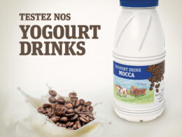 Yogourt drink Mocca