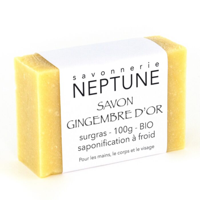 Savon gingembre d'or - bio - 100g
